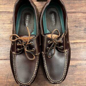 Sperry Men's Mako 2-Eye Boat Shoes NWOT Size 10.5
